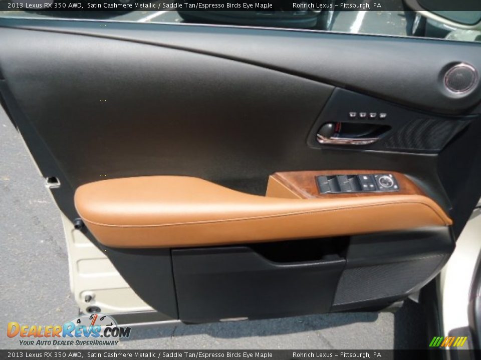 Door Panel of 2013 Lexus RX 350 AWD Photo #14