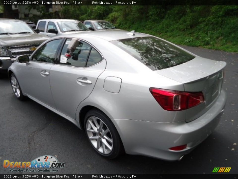 2012 Lexus IS 250 AWD Tungsten Silver Pearl / Black Photo #2