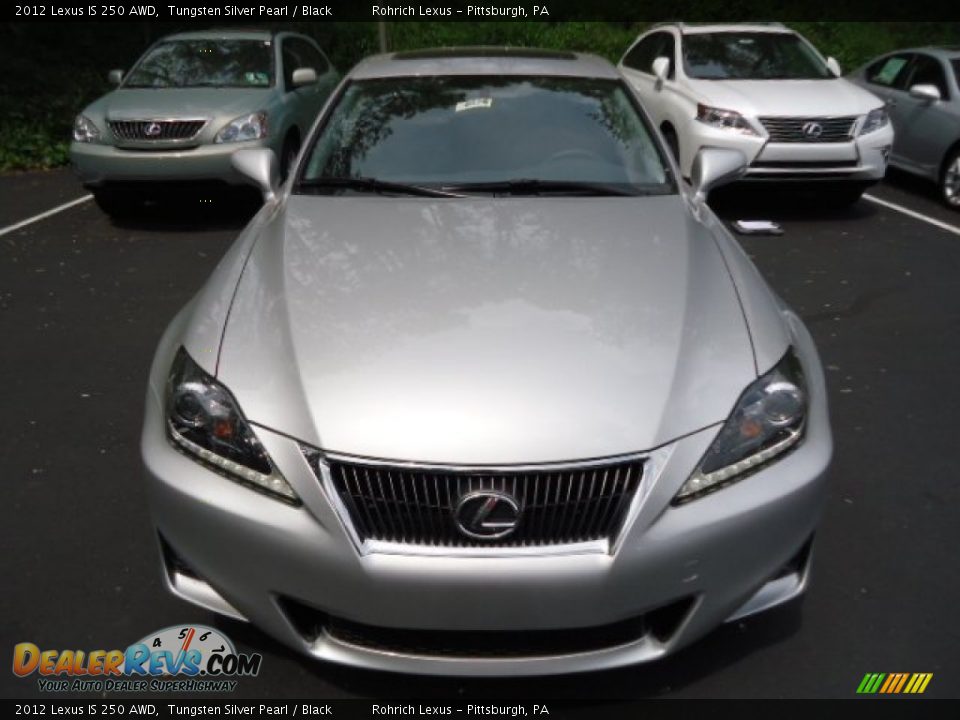 2012 Lexus IS 250 AWD Tungsten Silver Pearl / Black Photo #7