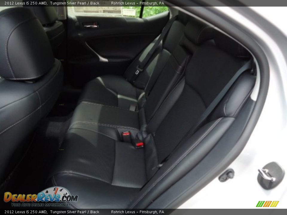 2012 Lexus IS 250 AWD Tungsten Silver Pearl / Black Photo #11