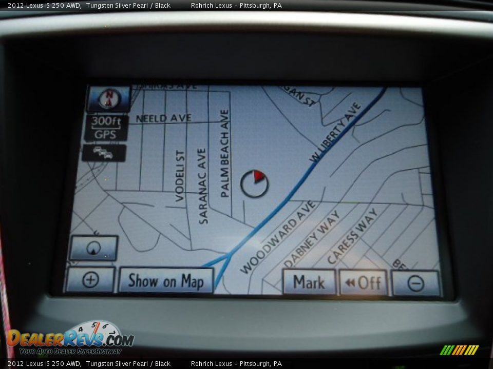 2012 Lexus IS 250 AWD Tungsten Silver Pearl / Black Photo #17
