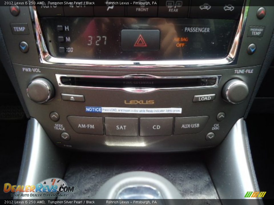 2012 Lexus IS 250 AWD Tungsten Silver Pearl / Black Photo #19