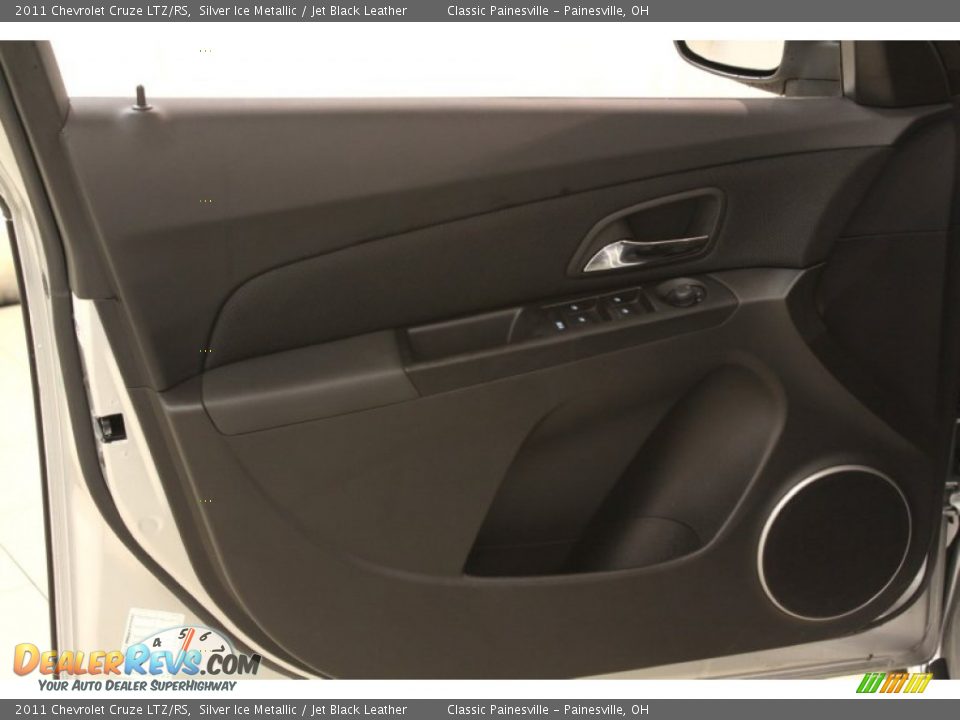 2011 Chevrolet Cruze LTZ/RS Silver Ice Metallic / Jet Black Leather Photo #5