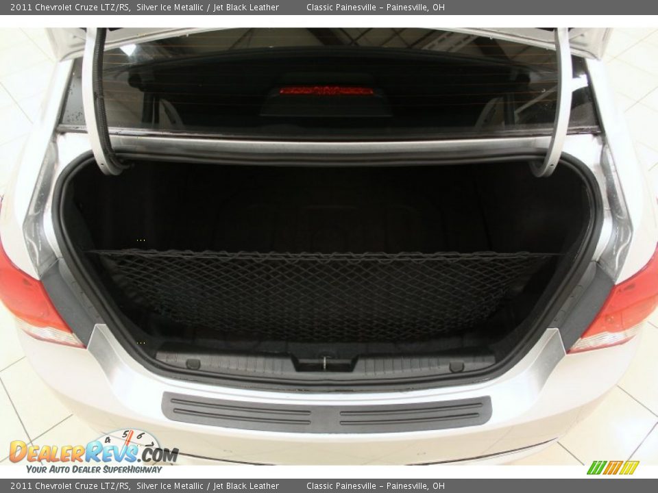 2011 Chevrolet Cruze LTZ/RS Silver Ice Metallic / Jet Black Leather Photo #21