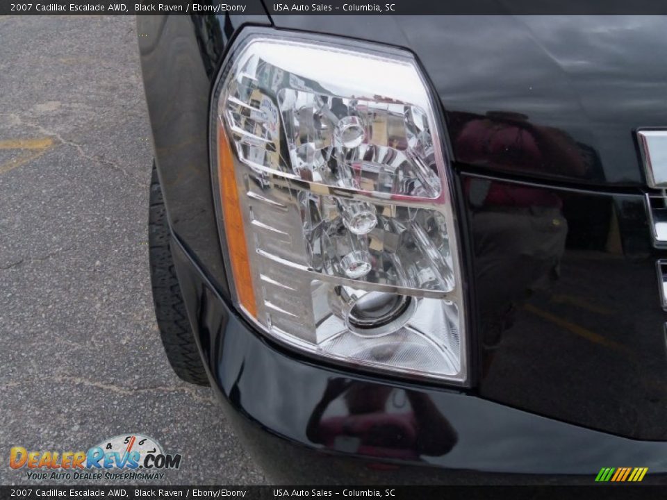 2007 Cadillac Escalade AWD Black Raven / Ebony/Ebony Photo #5