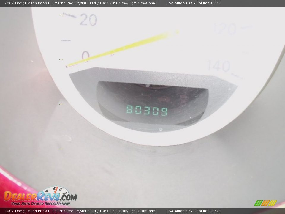 2007 Dodge Magnum SXT Inferno Red Crystal Pearl / Dark Slate Gray/Light Graystone Photo #13