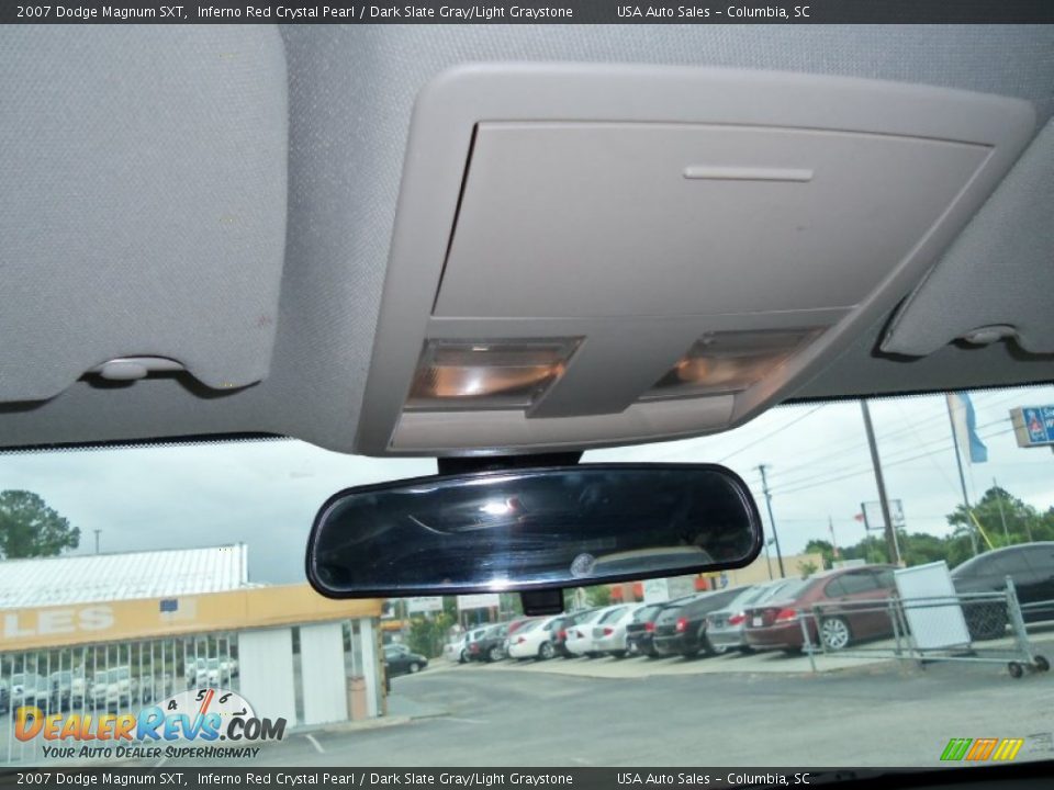 2007 Dodge Magnum SXT Inferno Red Crystal Pearl / Dark Slate Gray/Light Graystone Photo #19