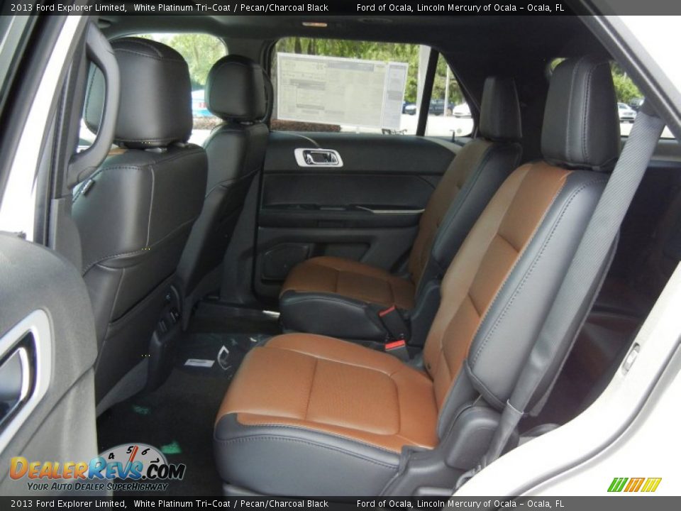 Rear Seat of 2013 Ford Explorer Limited Photo #6