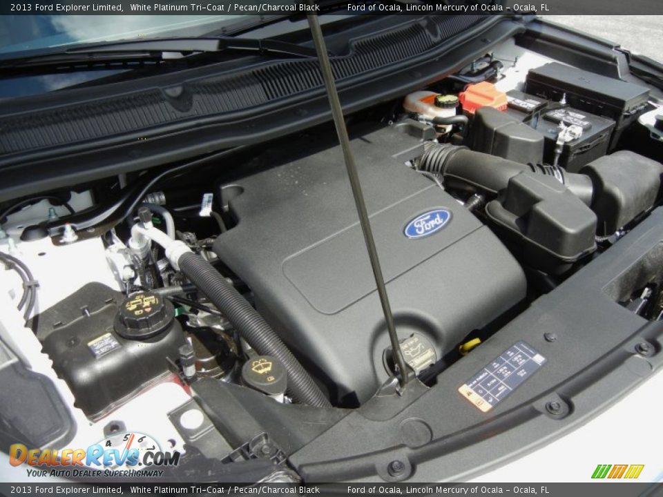 2013 Ford Explorer Limited 3.5 Liter DOHC 24-Valve Ti-VCT V6 Engine Photo #14