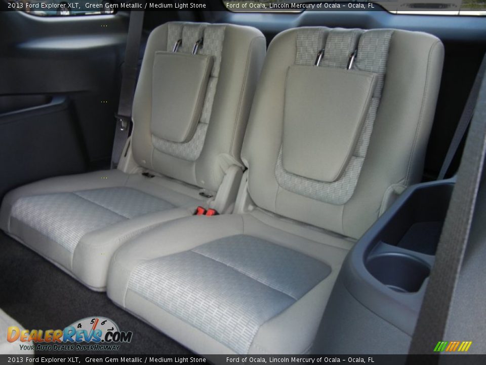 Rear Seat of 2013 Ford Explorer XLT Photo #7