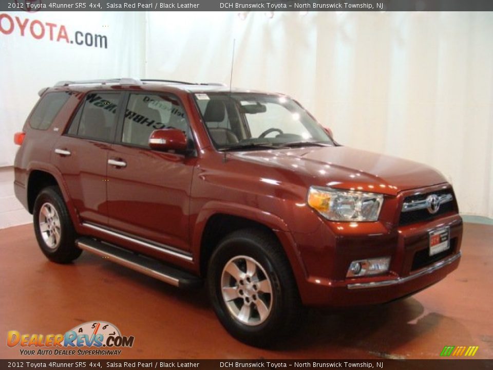 2012 Toyota 4Runner SR5 4x4 Salsa Red Pearl / Black Leather Photo #3