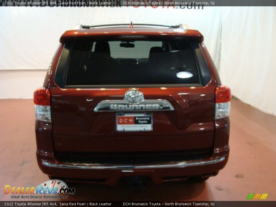 2012 Toyota 4Runner SR5 4x4 Salsa Red Pearl / Black Leather Photo #5