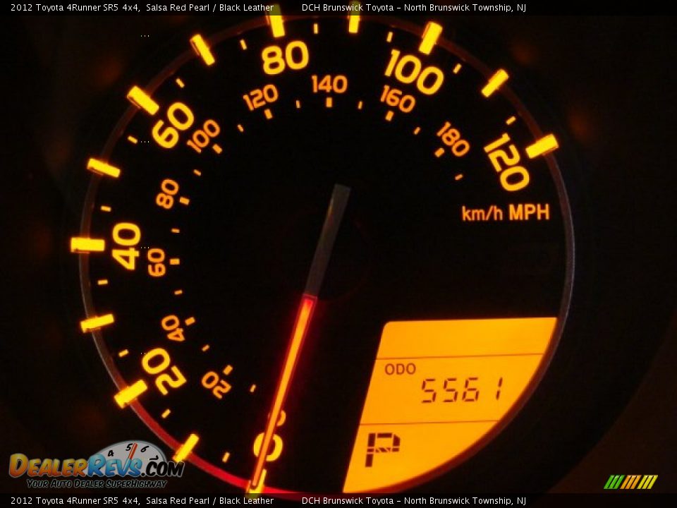 2012 Toyota 4Runner SR5 4x4 Salsa Red Pearl / Black Leather Photo #11