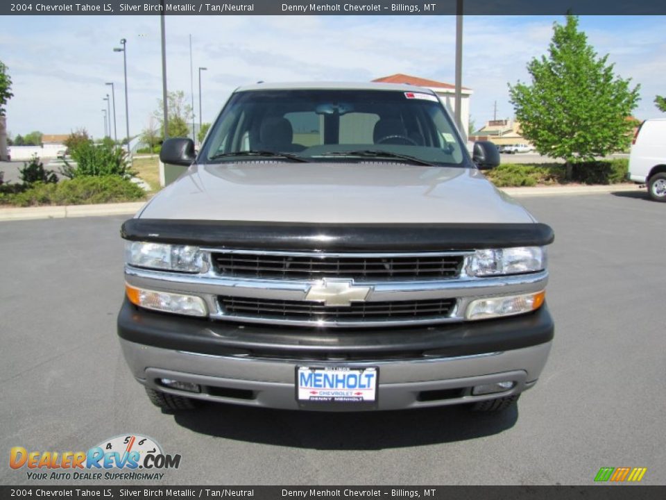 2004 Chevrolet Tahoe LS Silver Birch Metallic / Tan/Neutral Photo #2