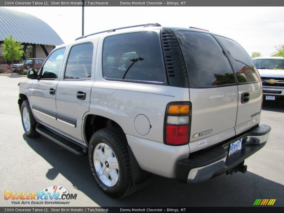 2004 Chevrolet Tahoe LS Silver Birch Metallic / Tan/Neutral Photo #5