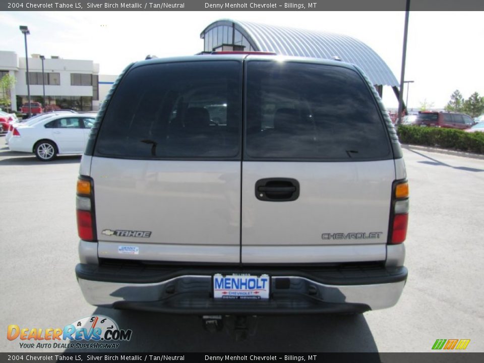2004 Chevrolet Tahoe LS Silver Birch Metallic / Tan/Neutral Photo #6