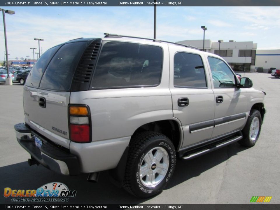 2004 Chevrolet Tahoe LS Silver Birch Metallic / Tan/Neutral Photo #7