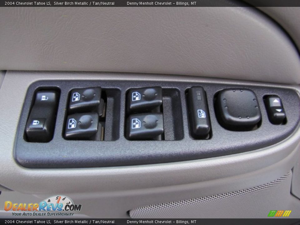 2004 Chevrolet Tahoe LS Silver Birch Metallic / Tan/Neutral Photo #13