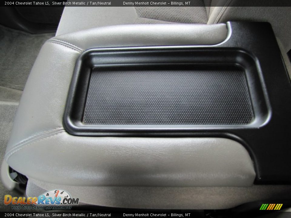 2004 Chevrolet Tahoe LS Silver Birch Metallic / Tan/Neutral Photo #21
