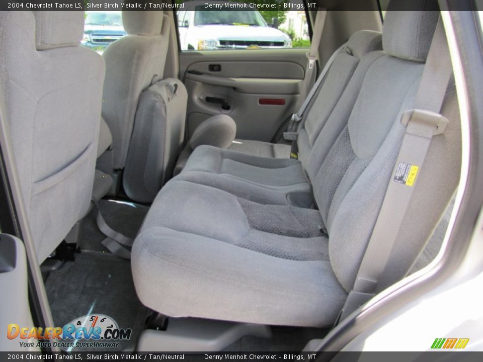 2004 Chevrolet Tahoe LS Silver Birch Metallic / Tan/Neutral Photo #24