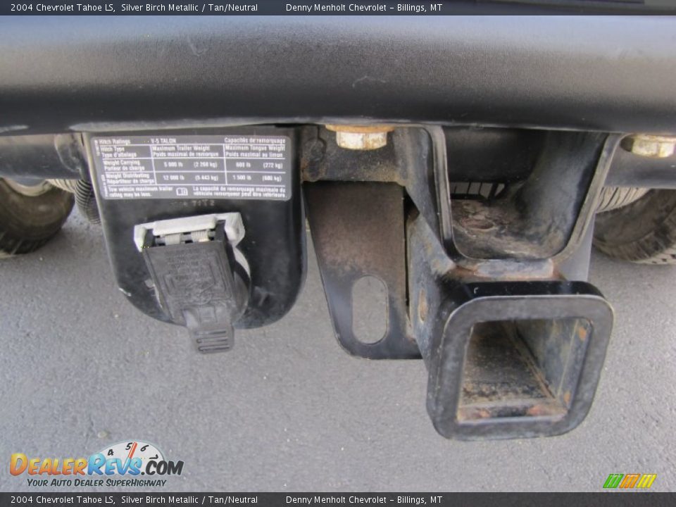 2004 Chevrolet Tahoe LS Silver Birch Metallic / Tan/Neutral Photo #29