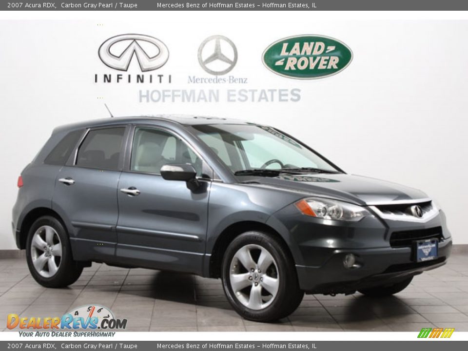 2007 Acura RDX Carbon Gray Pearl / Taupe Photo #1