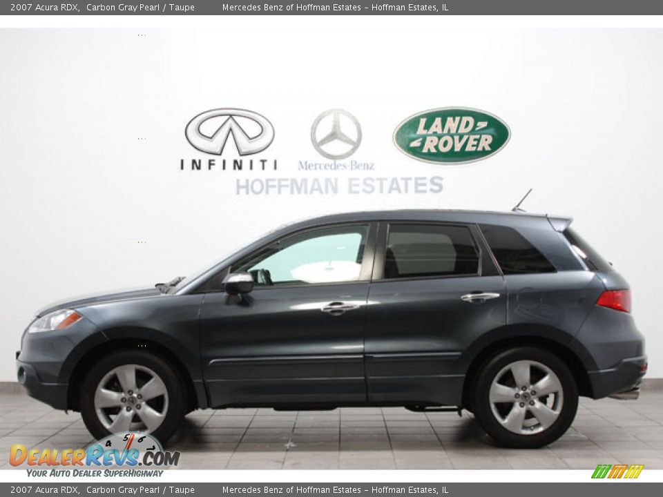 2007 Acura RDX Carbon Gray Pearl / Taupe Photo #2