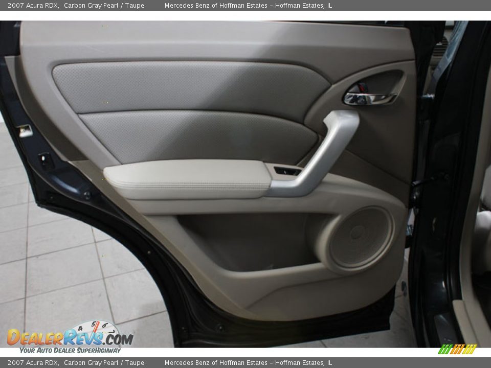 2007 Acura RDX Carbon Gray Pearl / Taupe Photo #12