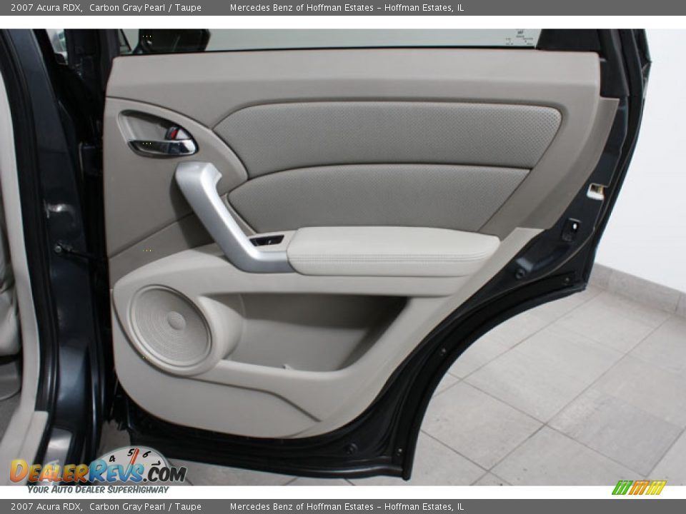 2007 Acura RDX Carbon Gray Pearl / Taupe Photo #13