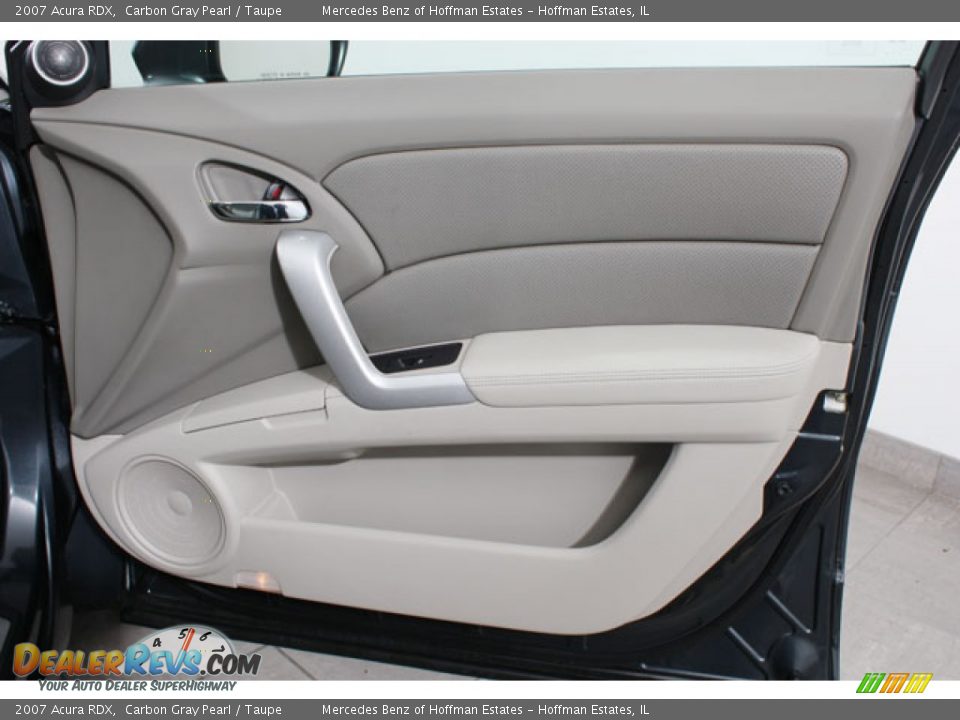 2007 Acura RDX Carbon Gray Pearl / Taupe Photo #14