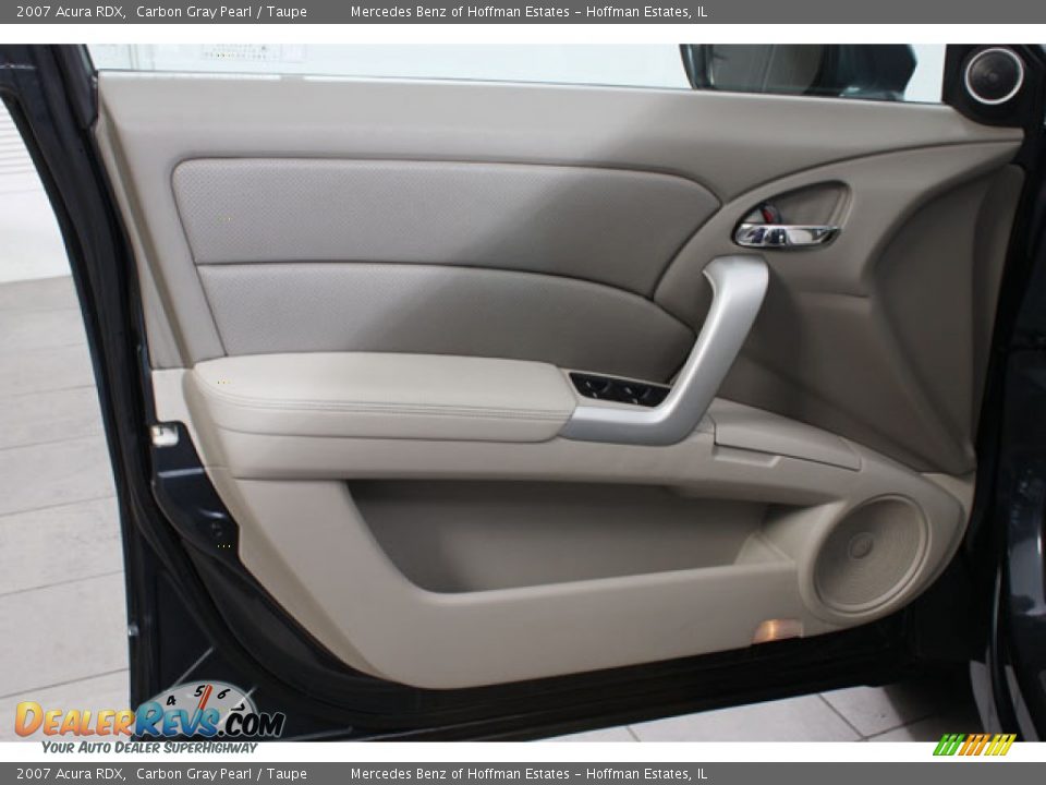 2007 Acura RDX Carbon Gray Pearl / Taupe Photo #15