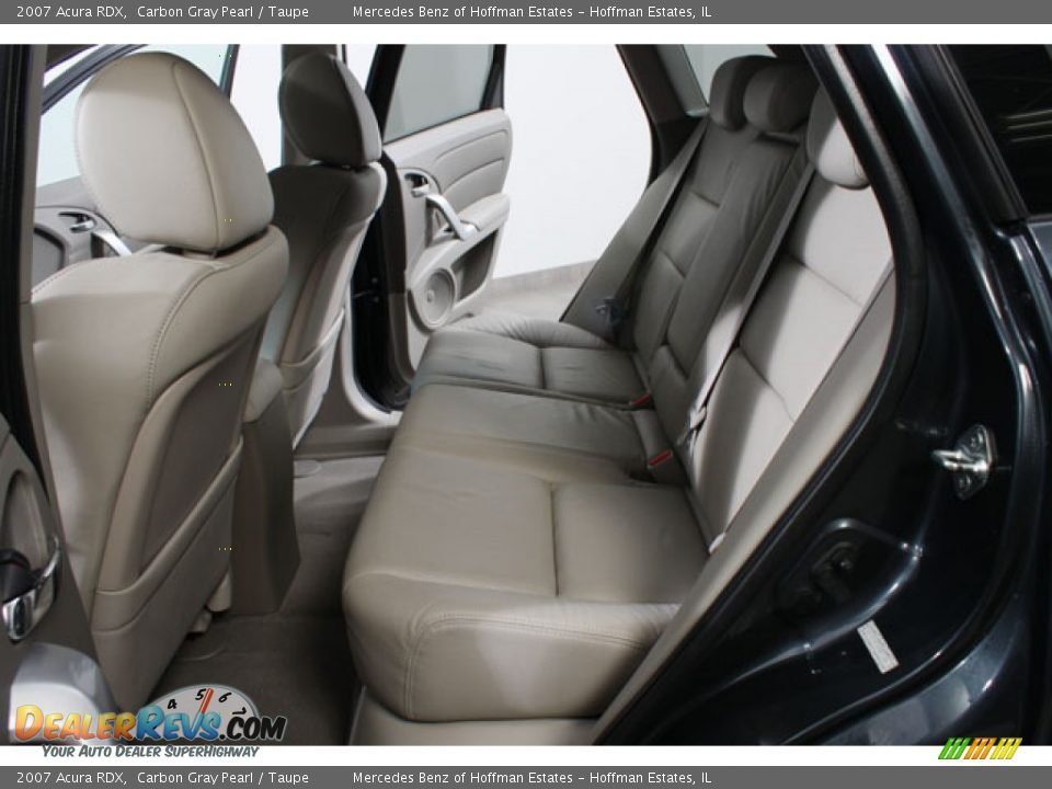 2007 Acura RDX Carbon Gray Pearl / Taupe Photo #18