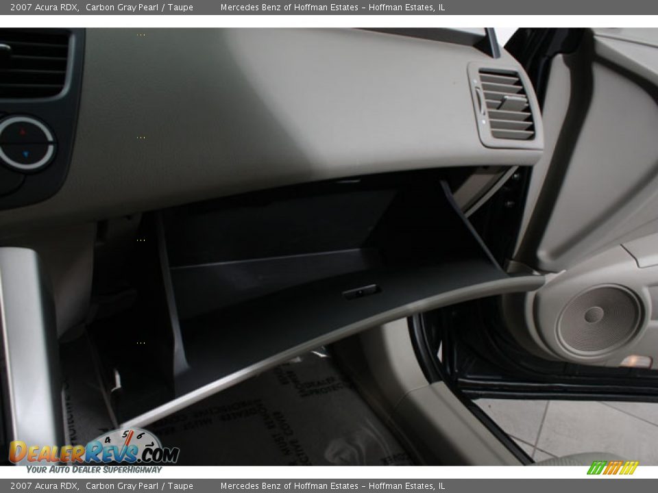 2007 Acura RDX Carbon Gray Pearl / Taupe Photo #20