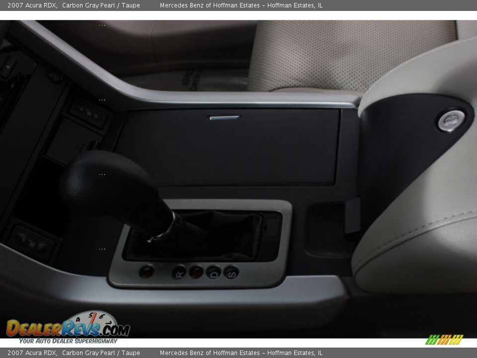 2007 Acura RDX Carbon Gray Pearl / Taupe Photo #21
