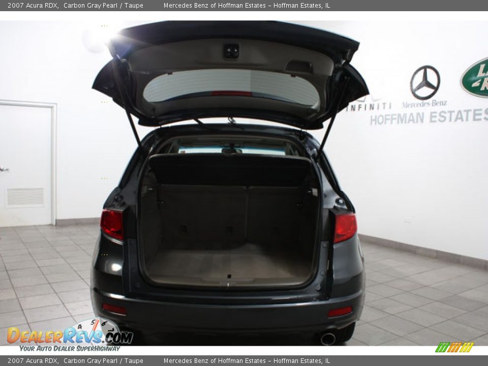 2007 Acura RDX Carbon Gray Pearl / Taupe Photo #22