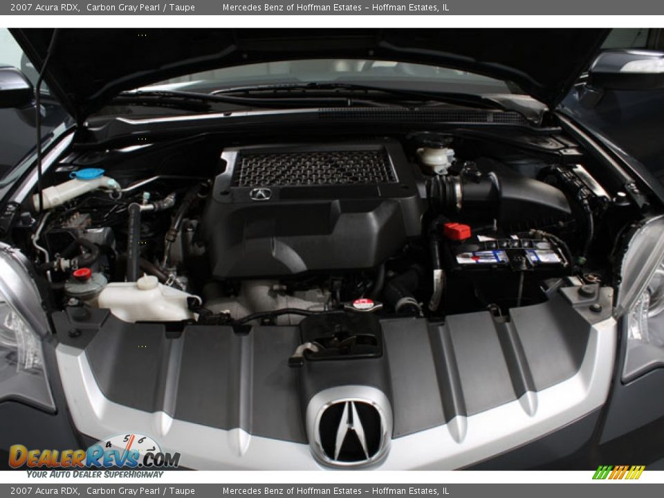 2007 Acura RDX Carbon Gray Pearl / Taupe Photo #24