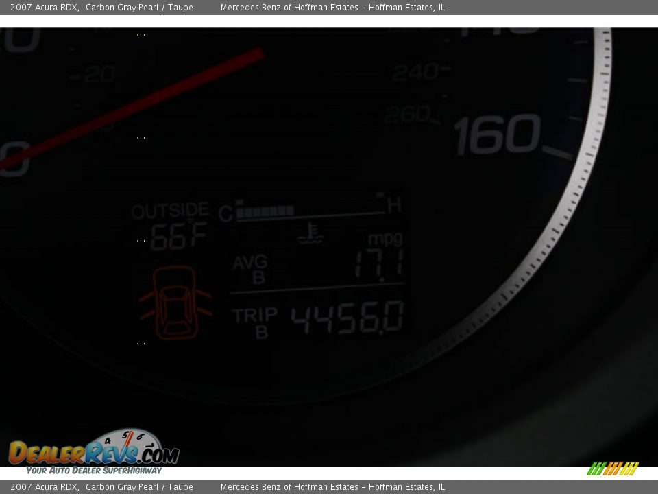 2007 Acura RDX Carbon Gray Pearl / Taupe Photo #25