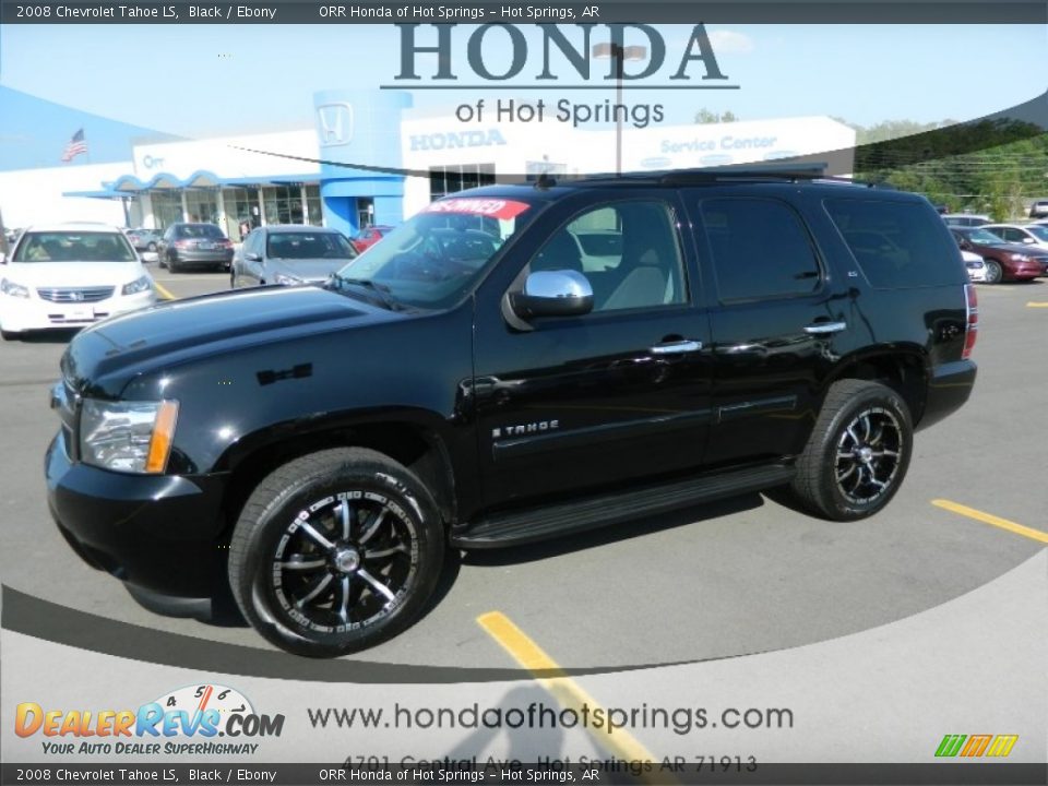 2008 Chevrolet Tahoe LS Black / Ebony Photo #1
