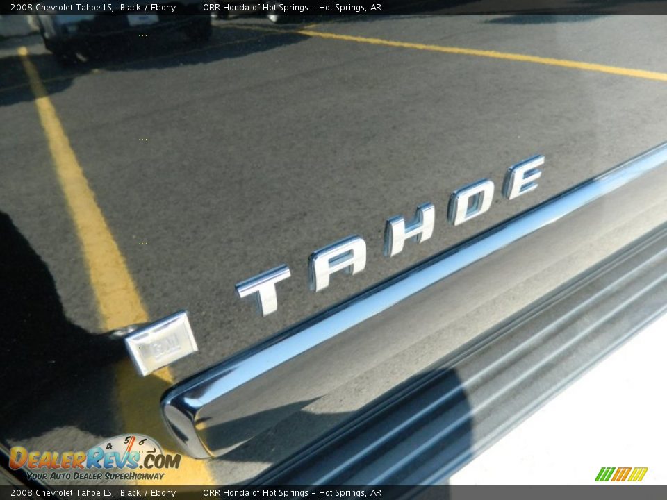 2008 Chevrolet Tahoe LS Black / Ebony Photo #11