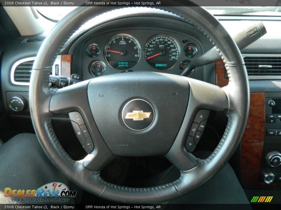 2008 Chevrolet Tahoe LS Black / Ebony Photo #35