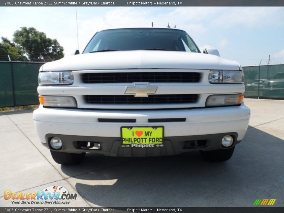 2005 Chevrolet Tahoe Z71 Summit White / Gray/Dark Charcoal Photo #9