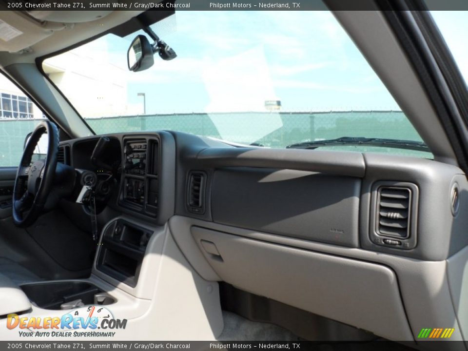 2005 Chevrolet Tahoe Z71 Summit White / Gray/Dark Charcoal Photo #25