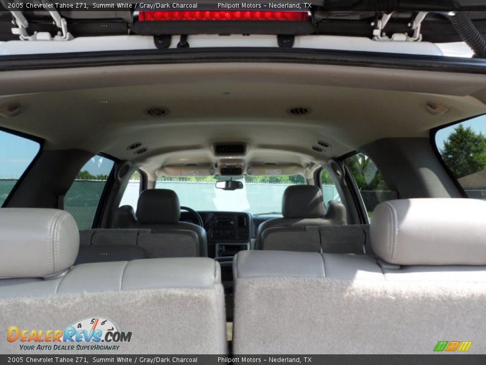 2005 Chevrolet Tahoe Z71 Summit White / Gray/Dark Charcoal Photo #31