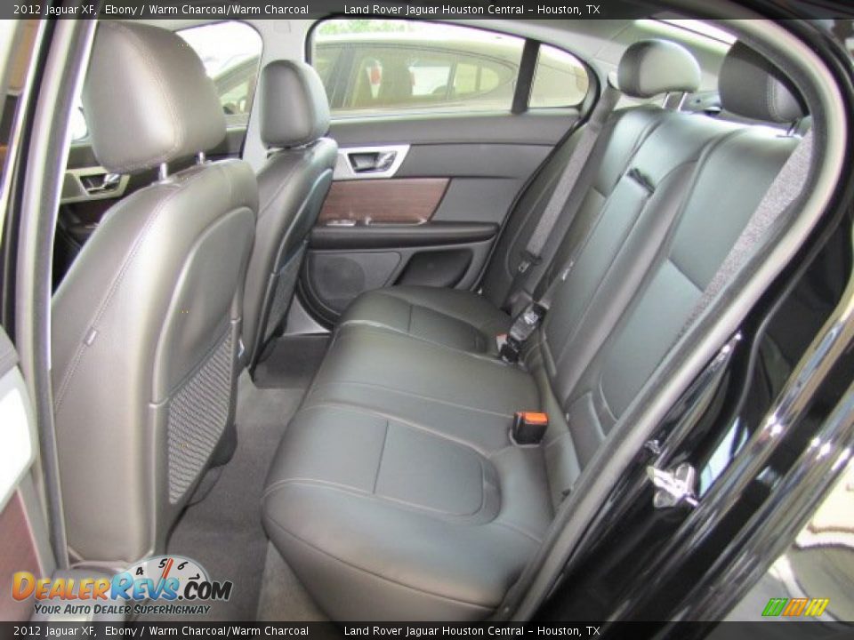 2012 Jaguar XF Ebony / Warm Charcoal/Warm Charcoal Photo #4