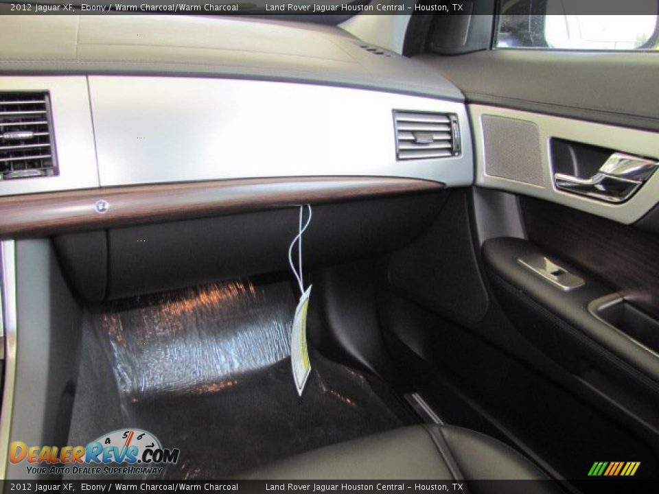2012 Jaguar XF Ebony / Warm Charcoal/Warm Charcoal Photo #9
