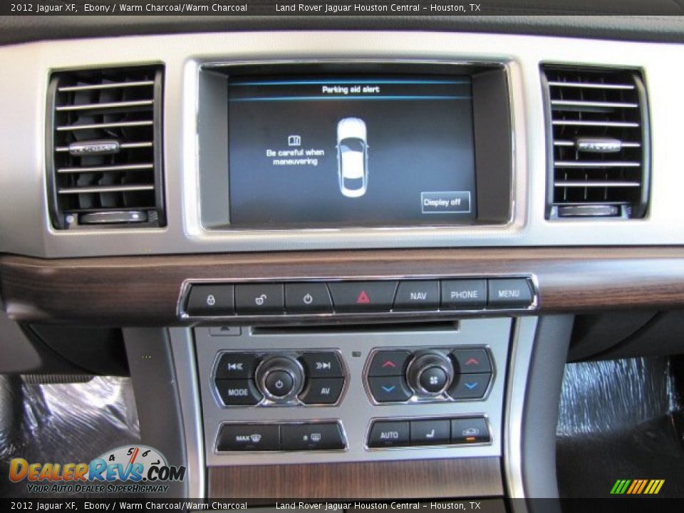 2012 Jaguar XF Ebony / Warm Charcoal/Warm Charcoal Photo #13