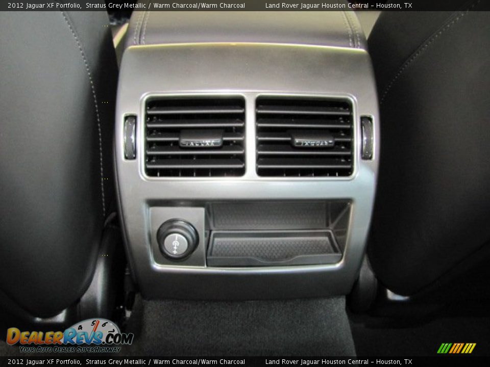 2012 Jaguar XF Portfolio Stratus Grey Metallic / Warm Charcoal/Warm Charcoal Photo #11