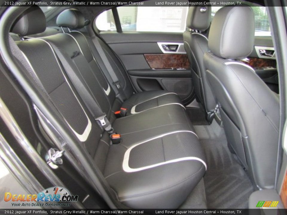 2012 Jaguar XF Portfolio Stratus Grey Metallic / Warm Charcoal/Warm Charcoal Photo #13