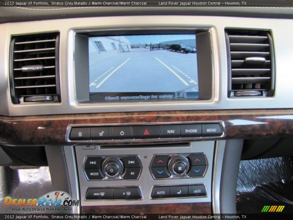 2012 Jaguar XF Portfolio Stratus Grey Metallic / Warm Charcoal/Warm Charcoal Photo #14