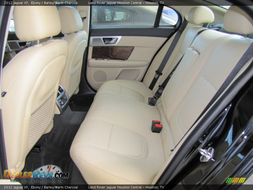 2012 Jaguar XF Ebony / Barley/Warm Charcoal Photo #4